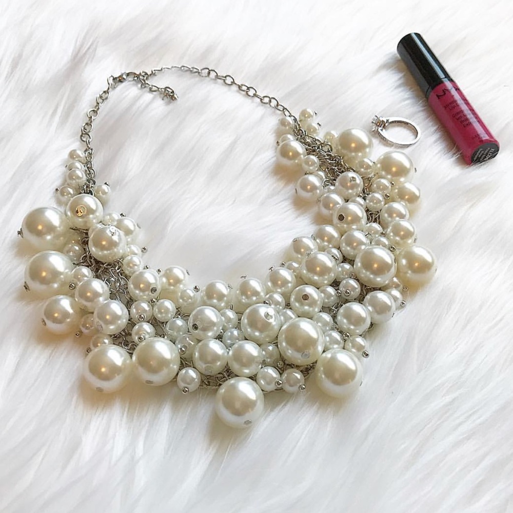 Pearl necklace NWT handmade